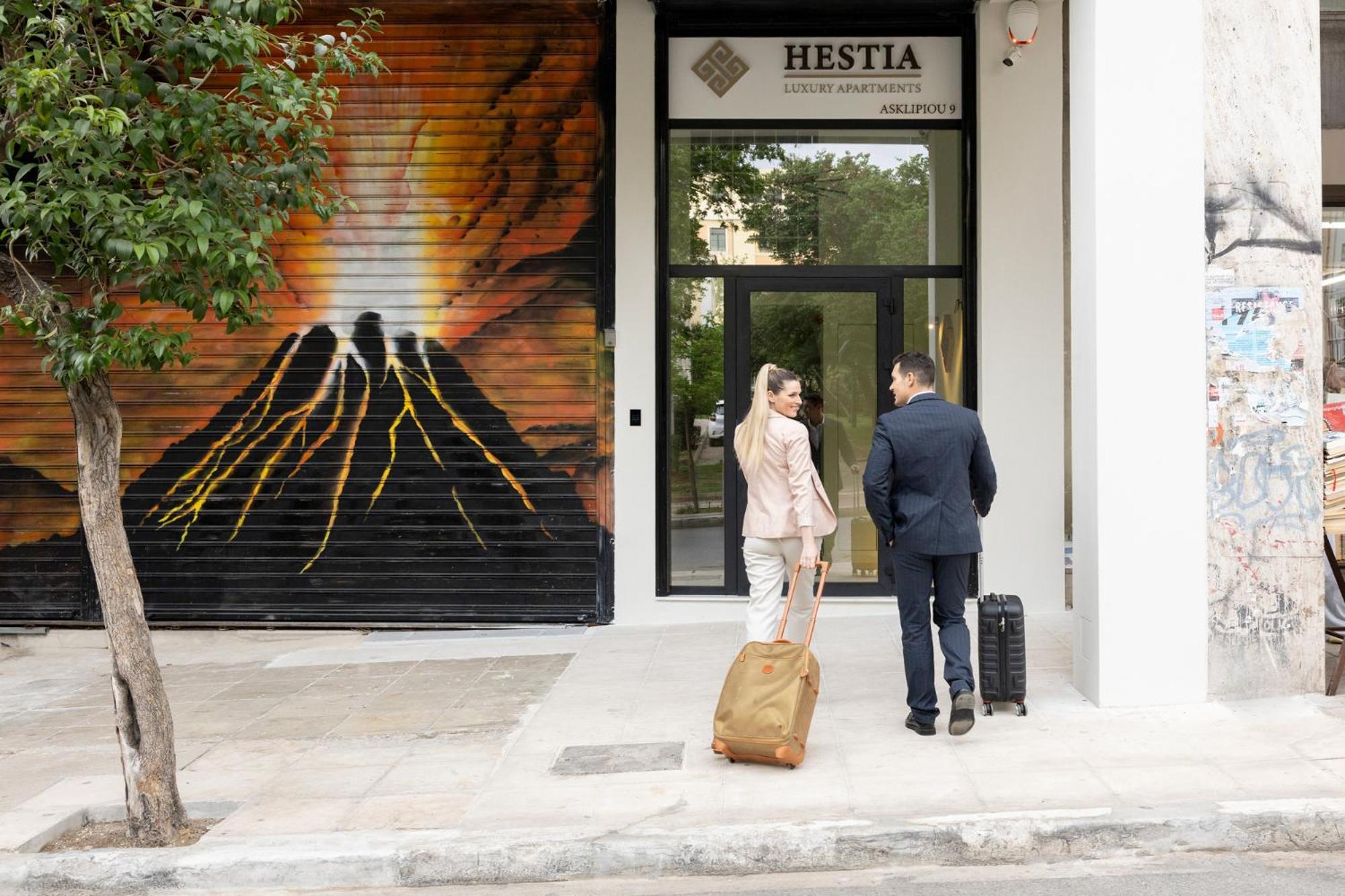 Hestia - Asklipiou 9 Aparthotel Athene Buitenkant foto